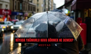 Ruyada Yagmurlu Hava Gormek Ne Demek